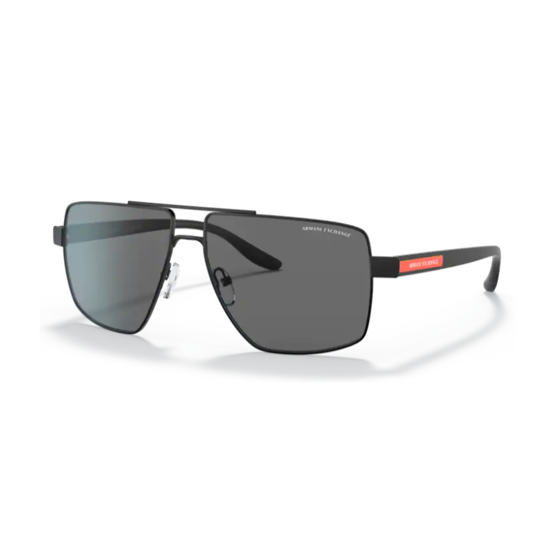 Buy Armani Exchange Grey Geometric Sport Pilot Sunglasses for Men